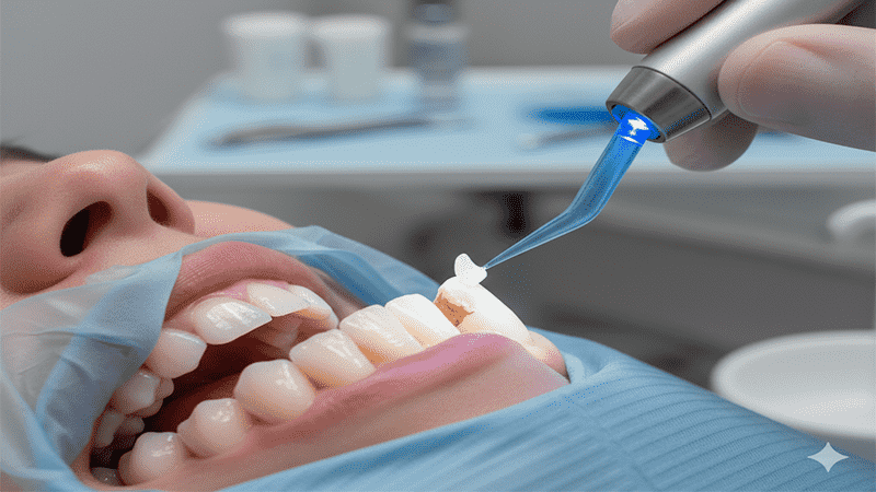 آماده‌سازی سمان موقت (Temp-Bond)
