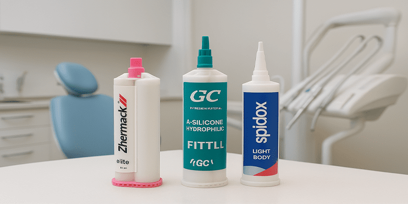 مقایسه مواد قالب‌گیری دندانپزشکی