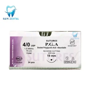 نخ بخیه ویکریل سوچرز 24 عددی _ Sutures P.G.A