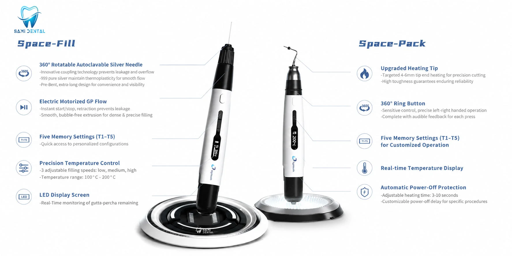 دستگاه آبچوراتور گوتاپرکا ایتیس _ Eighteeth Space-Fill & Space-Pack